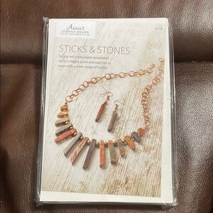 Annie's Sticks & Stones Jewelry Kit